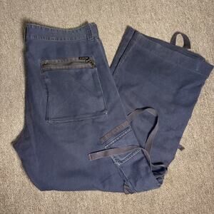 VTG Energie Cargo Pants Men’s Blue Adjustable 36 Back To School
